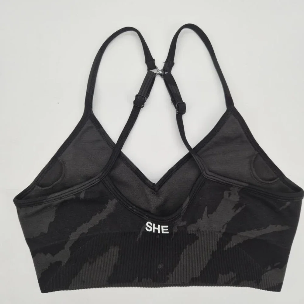 Darc sport black grey SHE Sports bra‎
